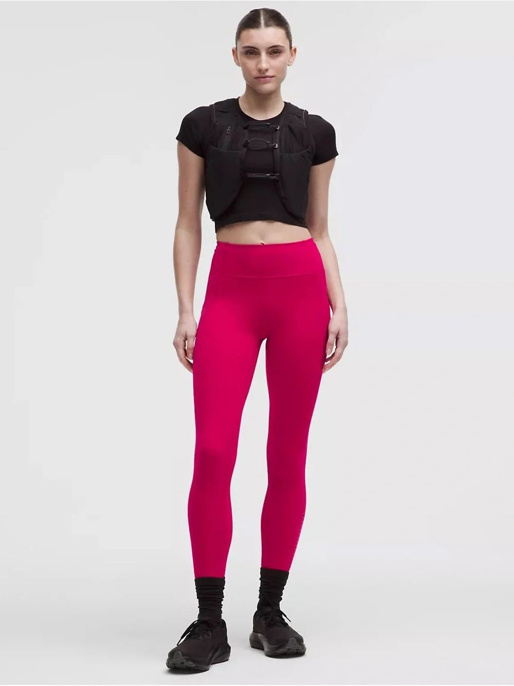 Lululemon Swift Speed High-Rise Tight 25” Sonic Pink Running Leggings Size 6